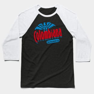 Colombiana - Vintage grunge design Baseball T-Shirt